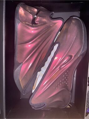 Nike Men’s Iridescent Red/Bronze/Black G.T. Future Foam Runner-Style Sneakers